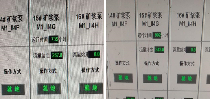 原电机运行时间及电表走数